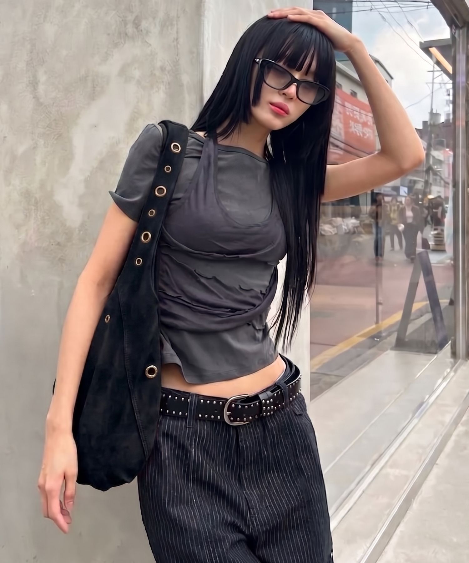 UP-305 오버롤 빈티지 데님 팬츠 source detail 60