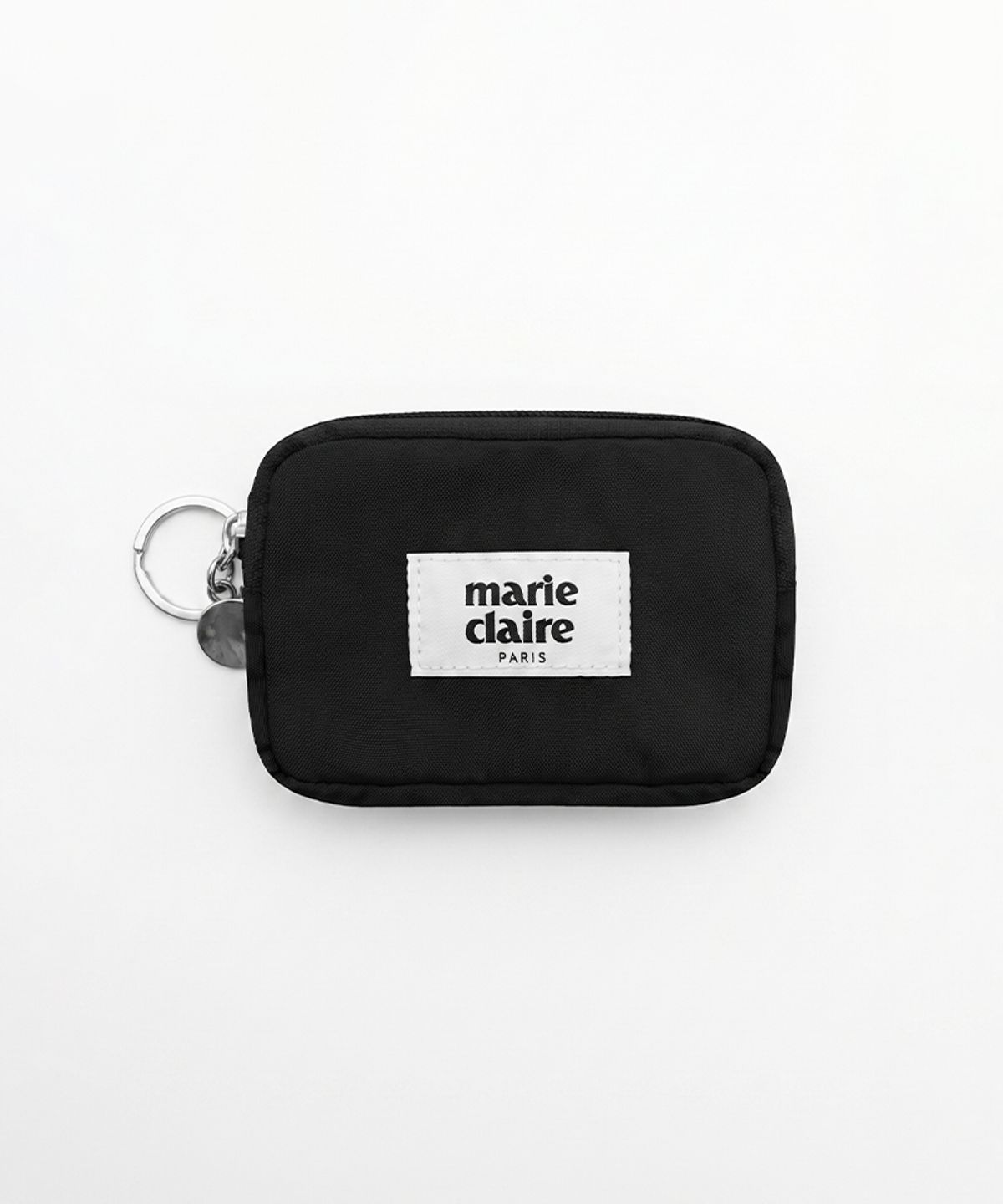 마리끌레르(MARIE CLAIRE) 키링 멀티 카드 지갑(MAGBWL01MBK)