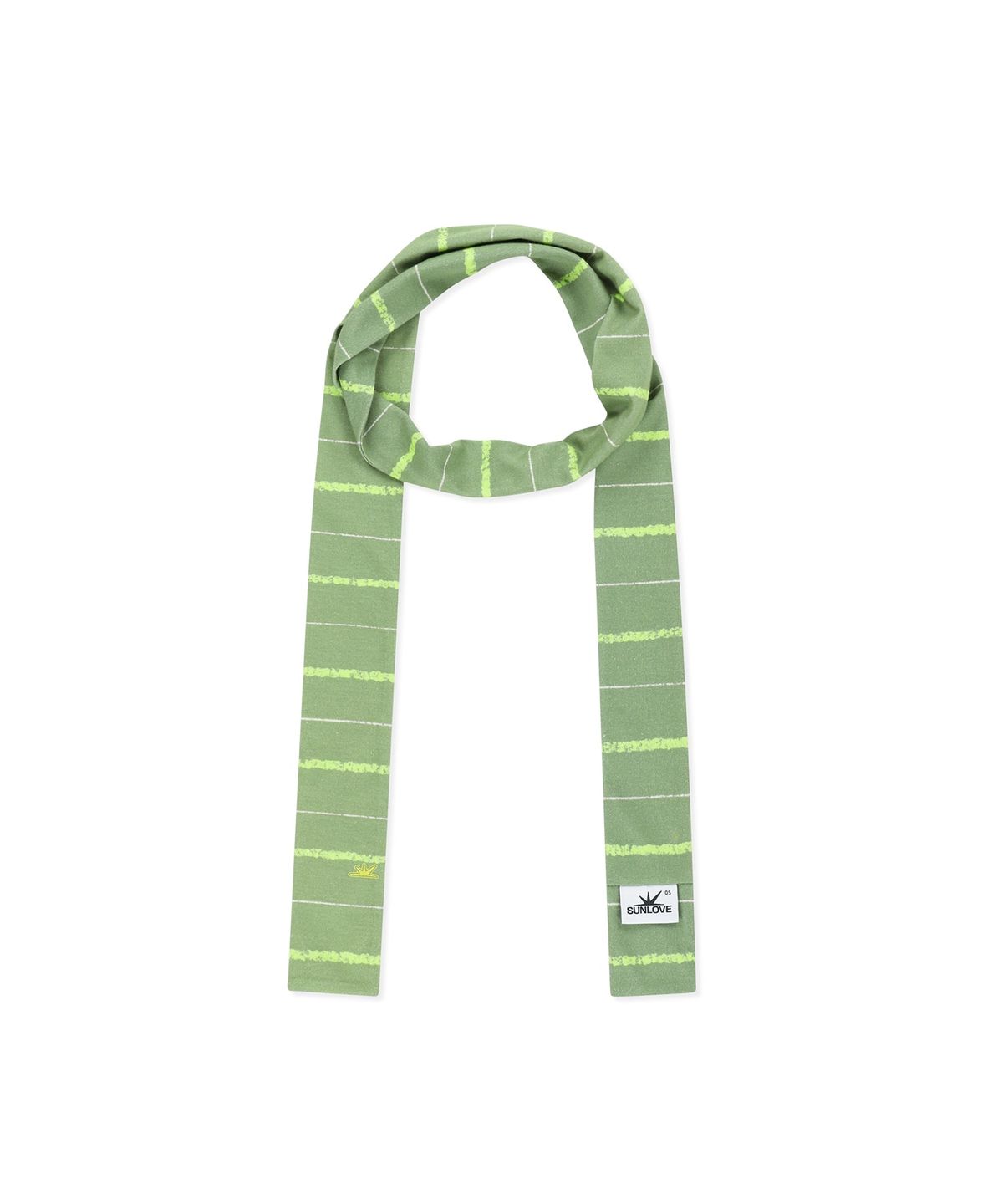 썬러브투어(SUNLOVETOUR) Pattern Scarf Light Olive