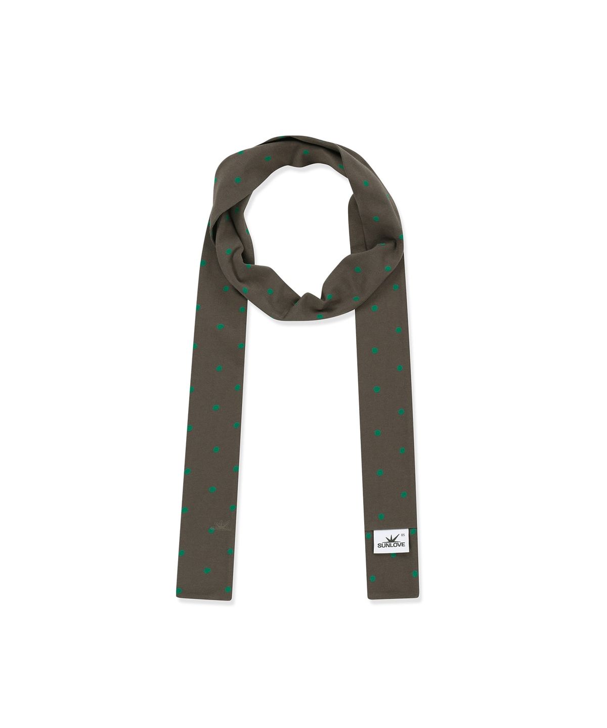 썬러브투어(SUNLOVETOUR) Pattern Scarf Brown
