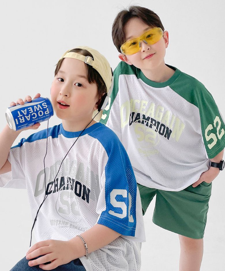 하이브리드 매쉬 반팔티