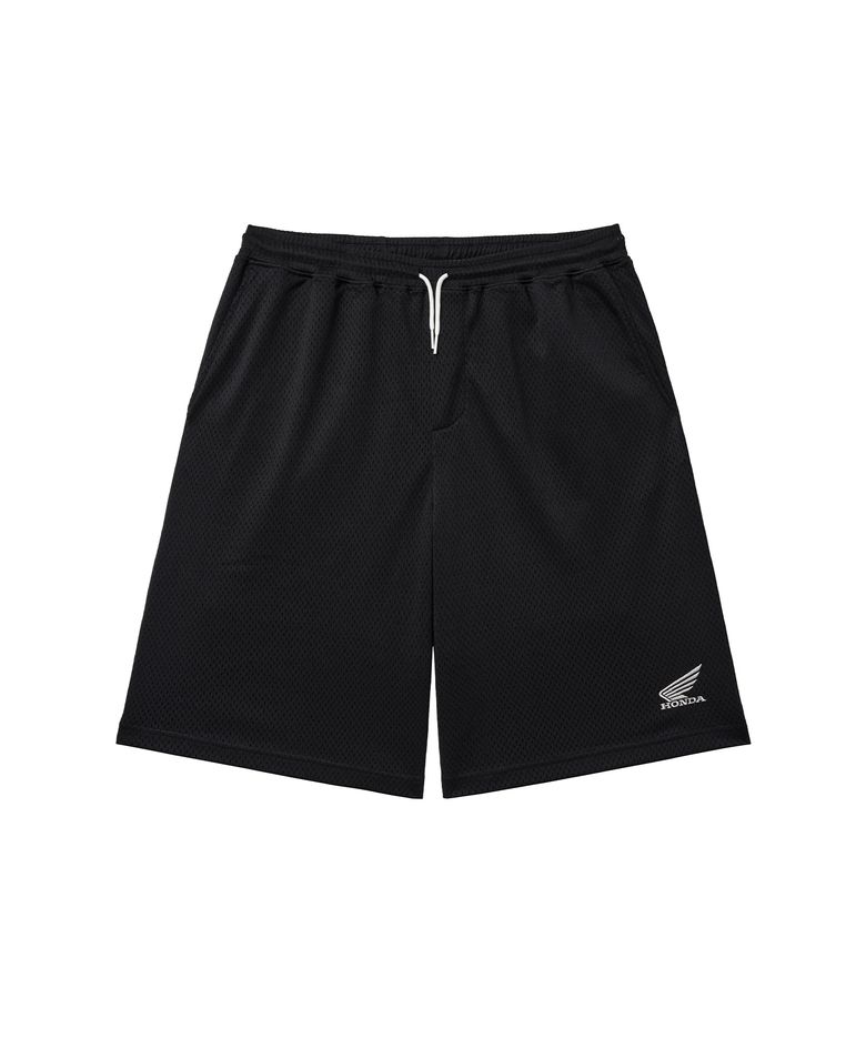Mesh Bermuda Shorts Black