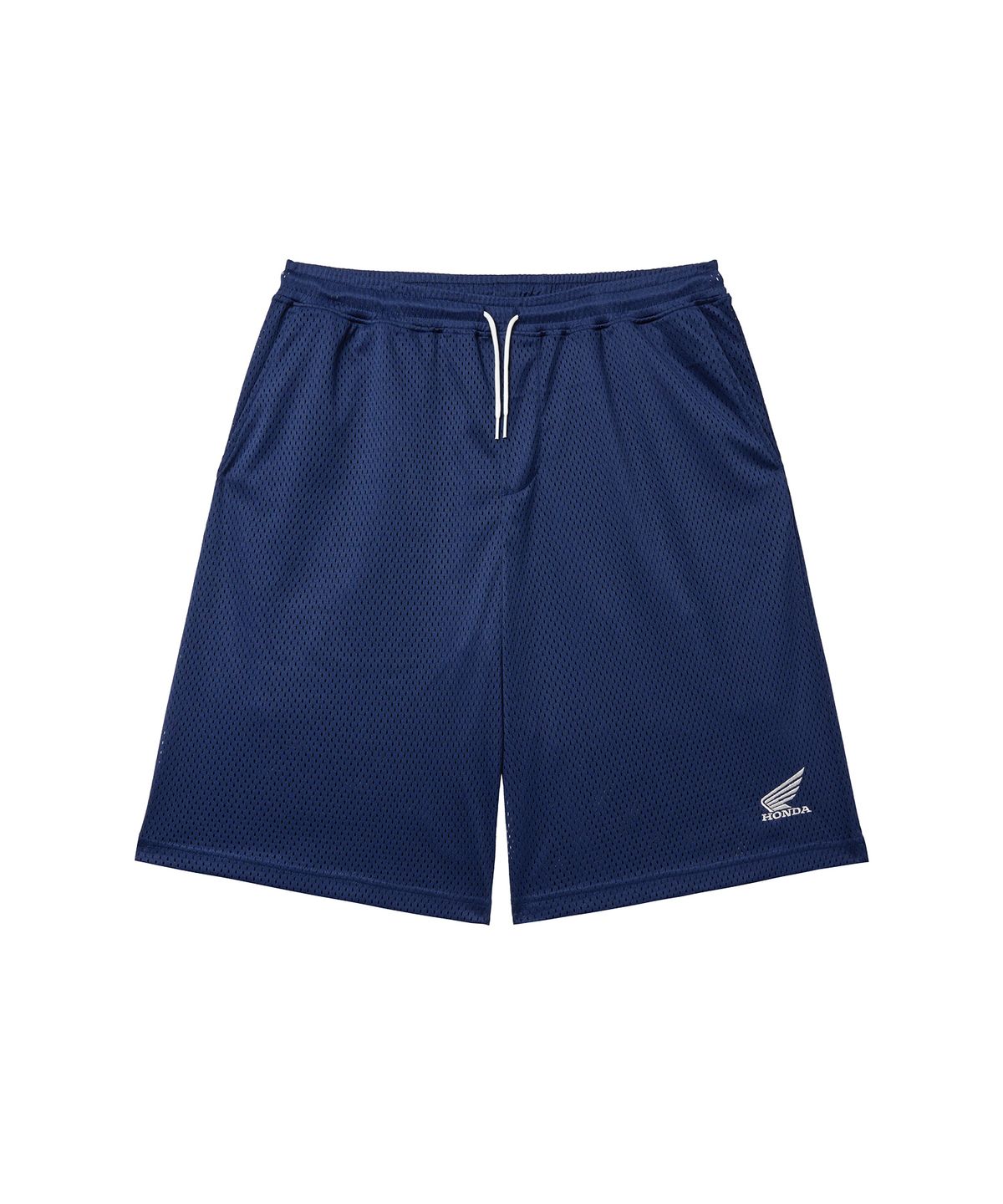 핍스 모터사이클(PHYPS MOTORCYCLE) Mesh Bermuda Shorts Navy