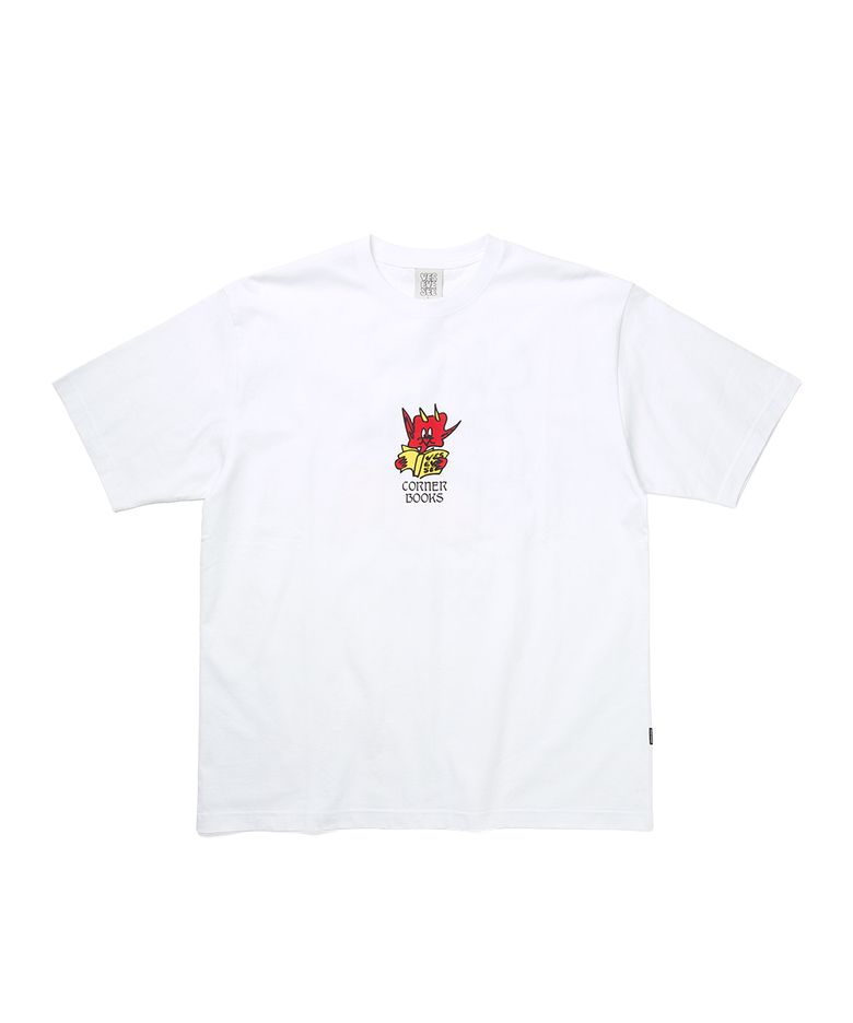 Corner Evil Tee White
