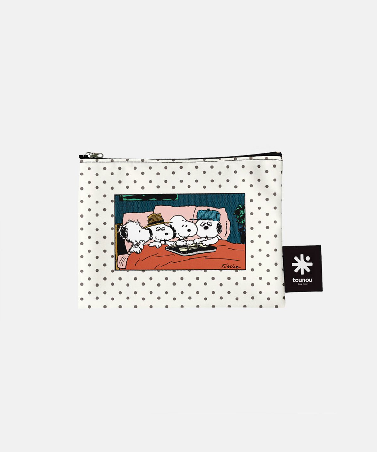 뚜누(TOUNOU) SNOOPY & HIS SIBLINGS Cozy Time 파우치