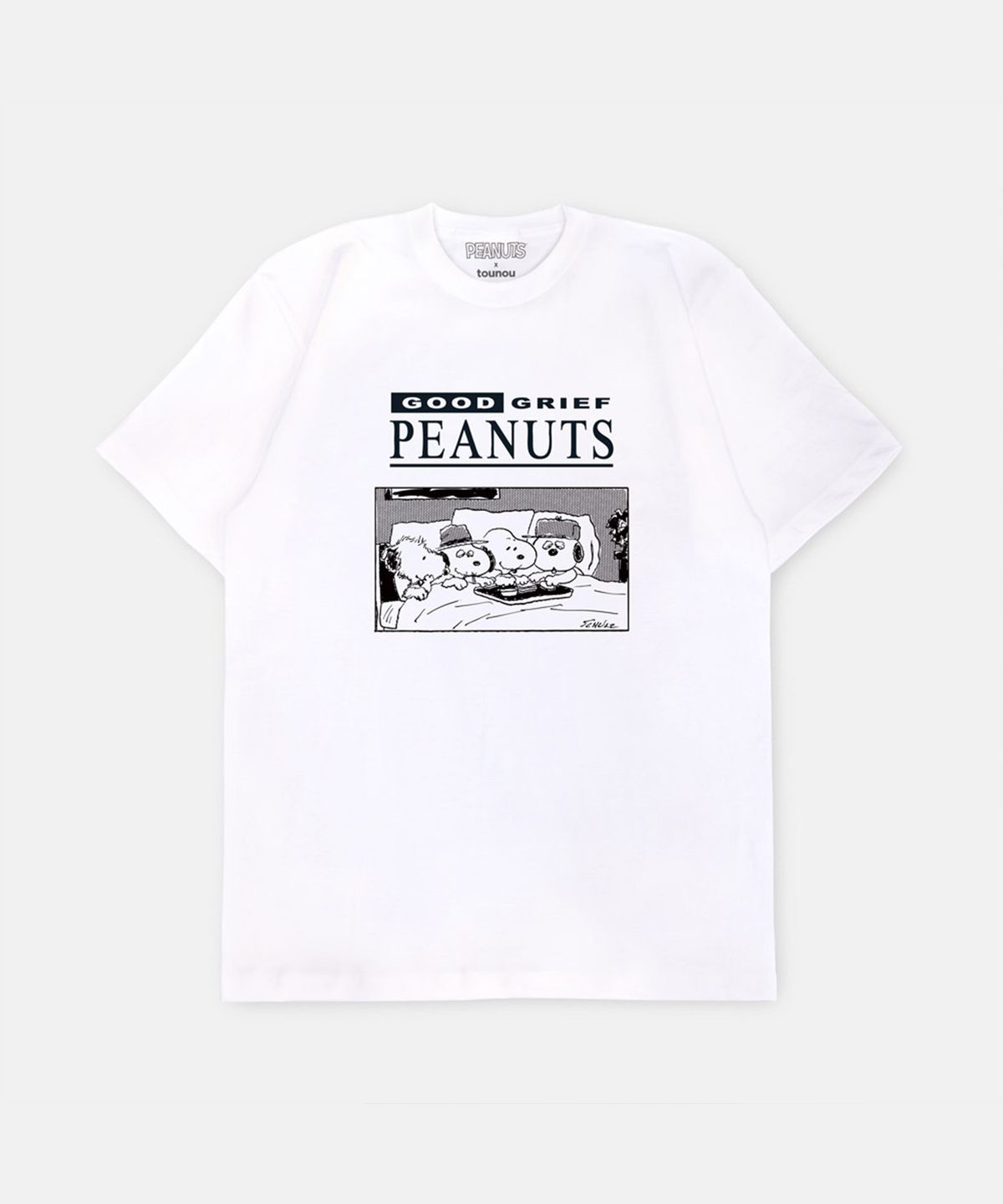 뚜누(TOUNOU) SNOOPY & HIS SIBLINGS Good Grief Peanuts 반팔티셔츠