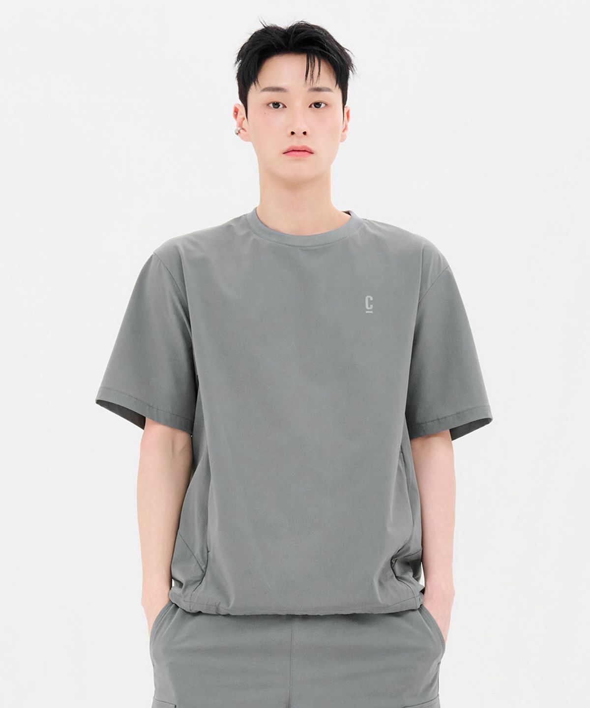 체이스컬트(CHASECULT) 공용 쿨 스트레치 반팔 티셔츠-FBRU5826D0V
