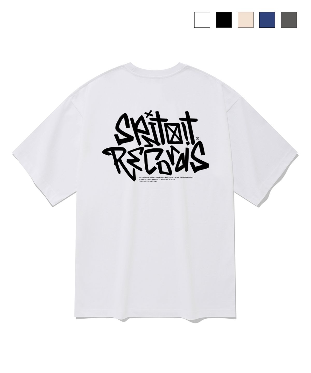스핏싯(SPITXIT) SPITXIT RECORDS 티셔츠 5 COLOR