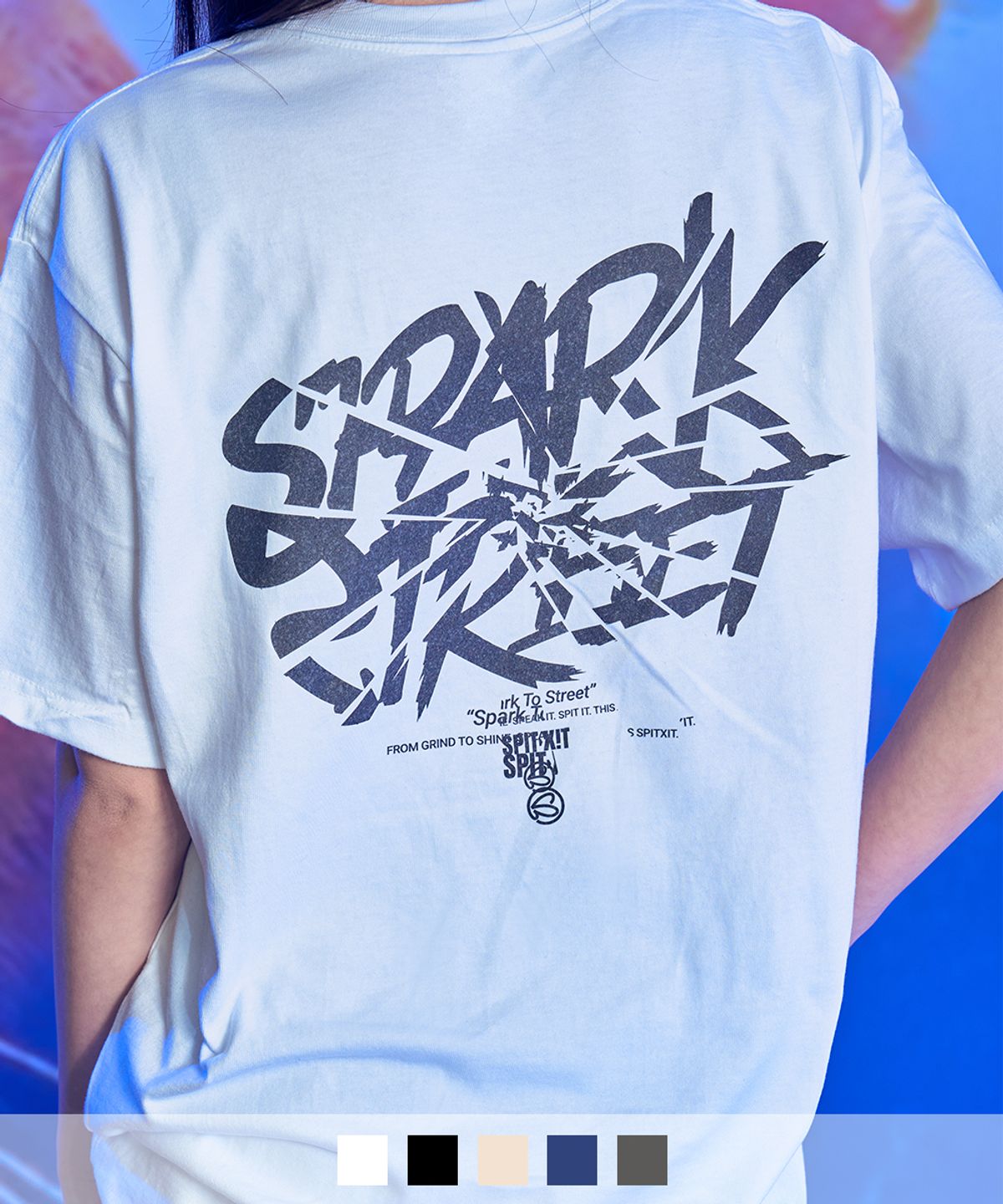 스핏싯(SPITXIT) STREET SHARDS 티셔츠 5 COLOR