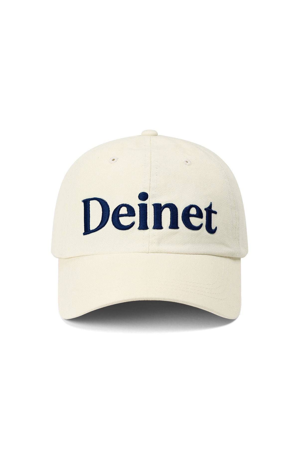 다이닛(DEINET) ESSENTIAL LOGO BALL CAP IN OATMEAL