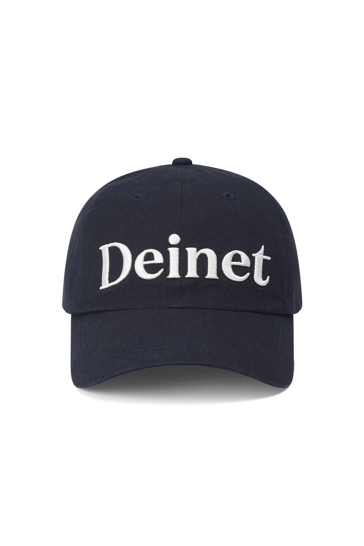 다이닛(DEINET) ESSENTIAL LOGO BALL CAP IN NAVY
