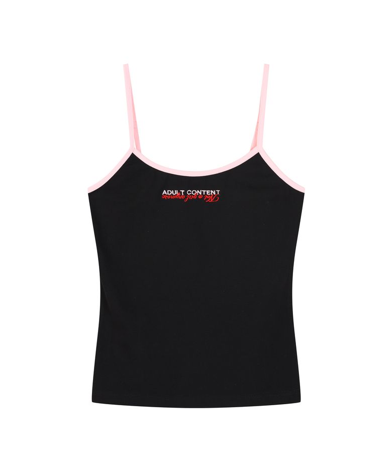 ADULT CONTENT SLEEVELESS CAMI TOP BLACK BS2CV008