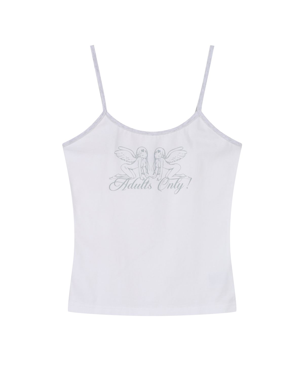 라라폭스(LALAFOX) ANGEL SLEEVELESS CAMI TOP WHITE BS2CV006