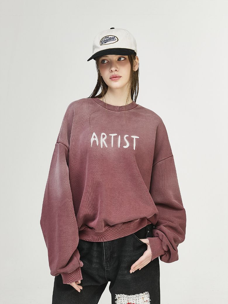 Artist Sweatshirt Burgundy