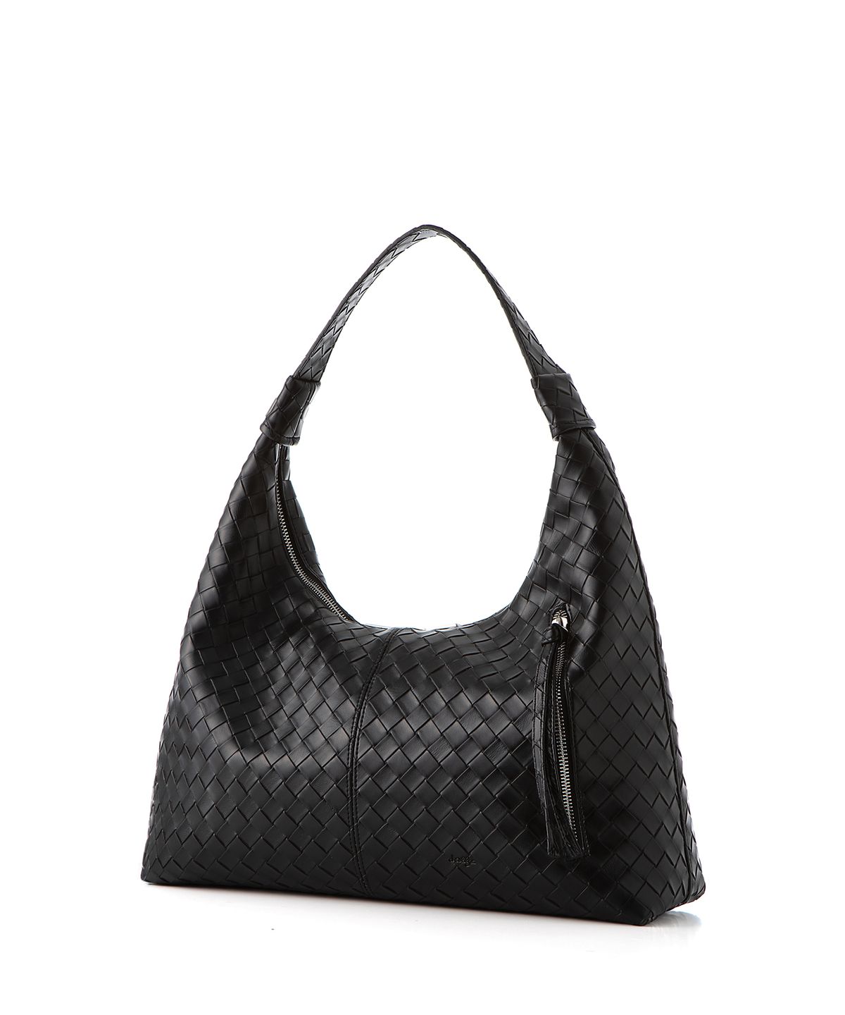 졸리(JOLLY) LUNE BAG 루윈백 - WEAVING BLACK