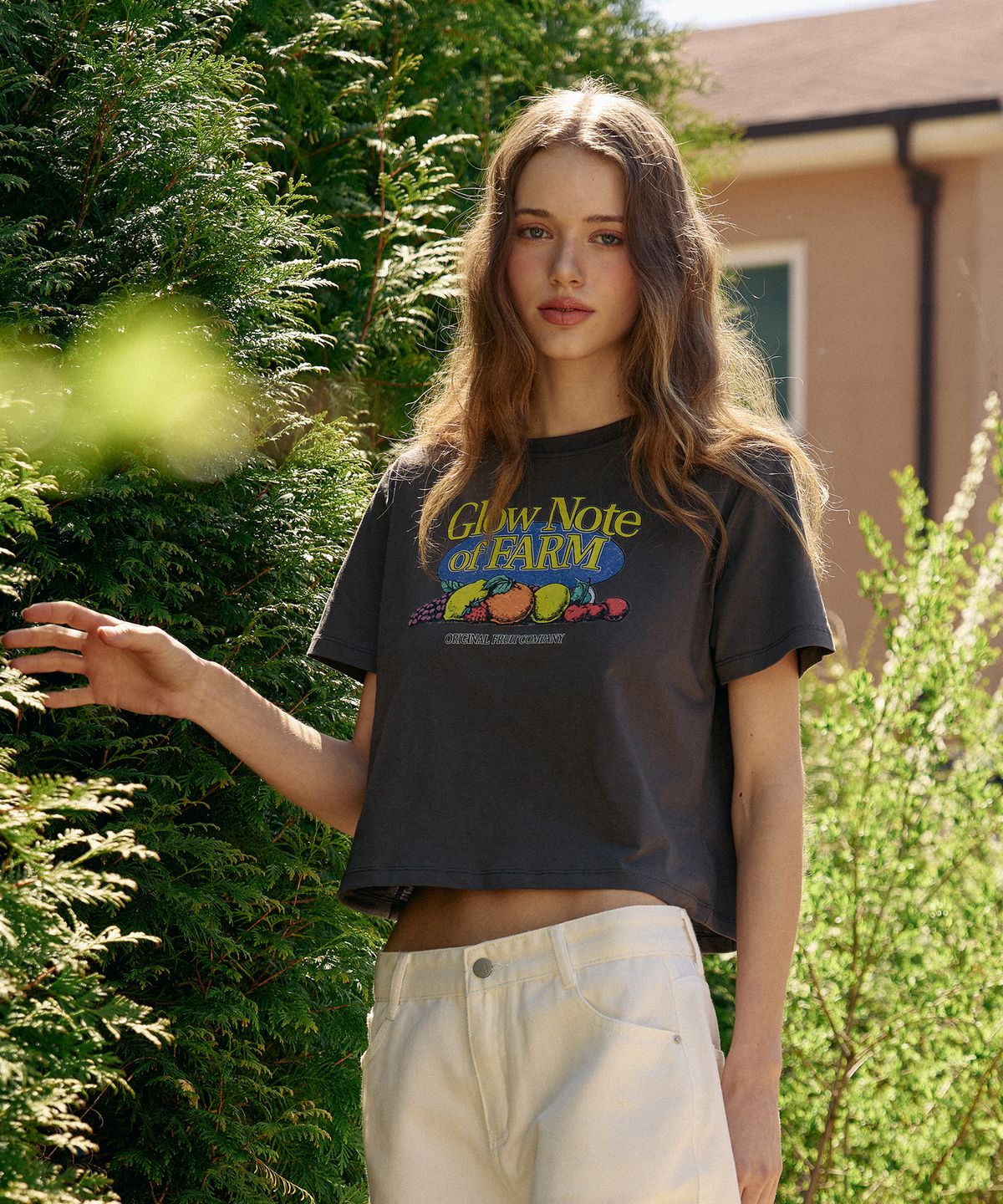 글로우노트(GLOWNOTE) GLOW FARMERS NOTE FRUIT SERIES T-SHIRTS (3COLOR)