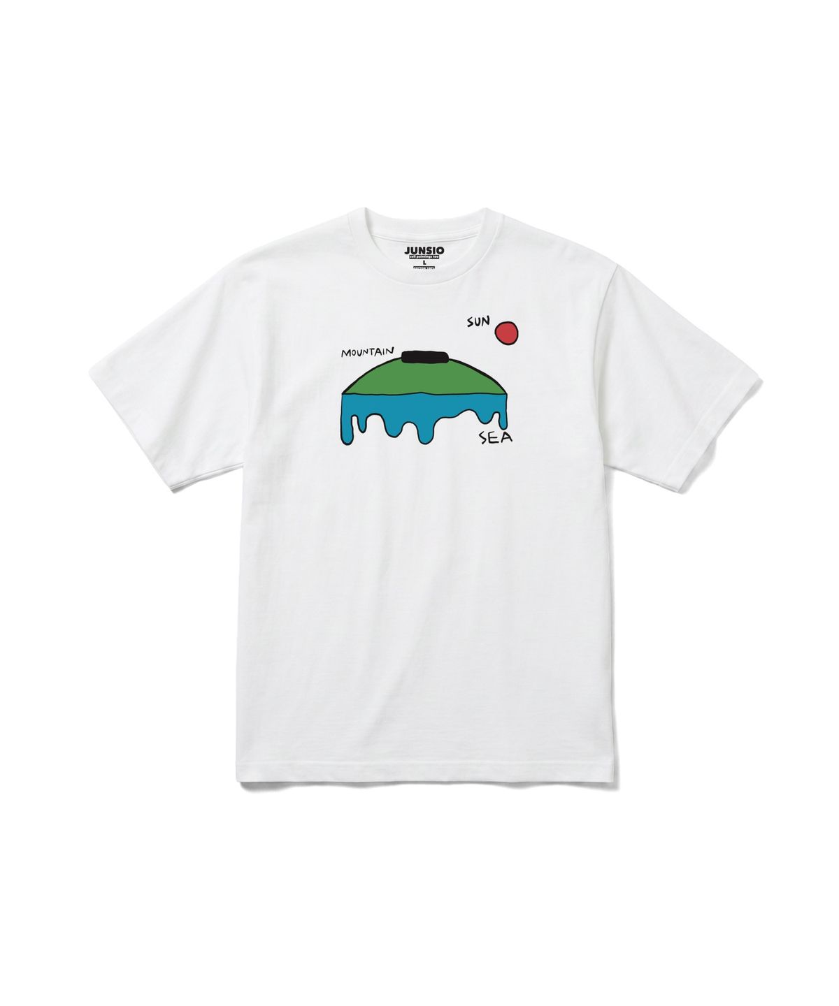 준시오(JUNSIO) WHITE MOUNTAIN T-SHIRT