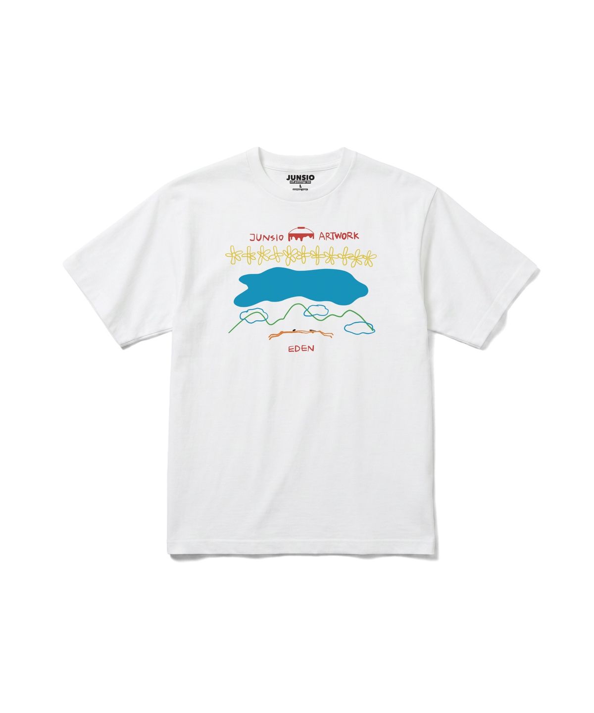 준시오(JUNSIO) WHITE EDEN T-SHIRT