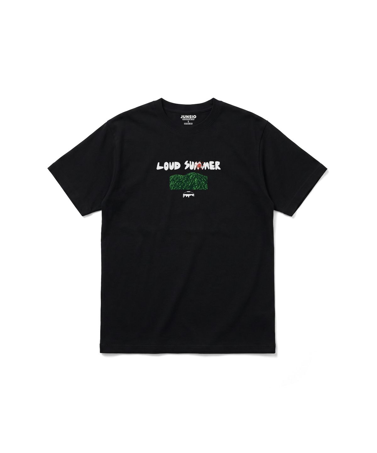 준시오(JUNSIO) BLACK LOUD SUMMER T-SHIRT