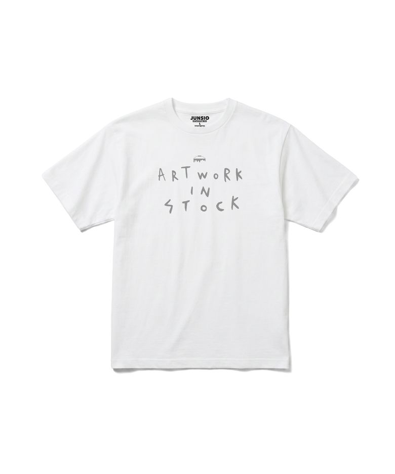 WHITE BASIC IN STOCK T-SHIRT