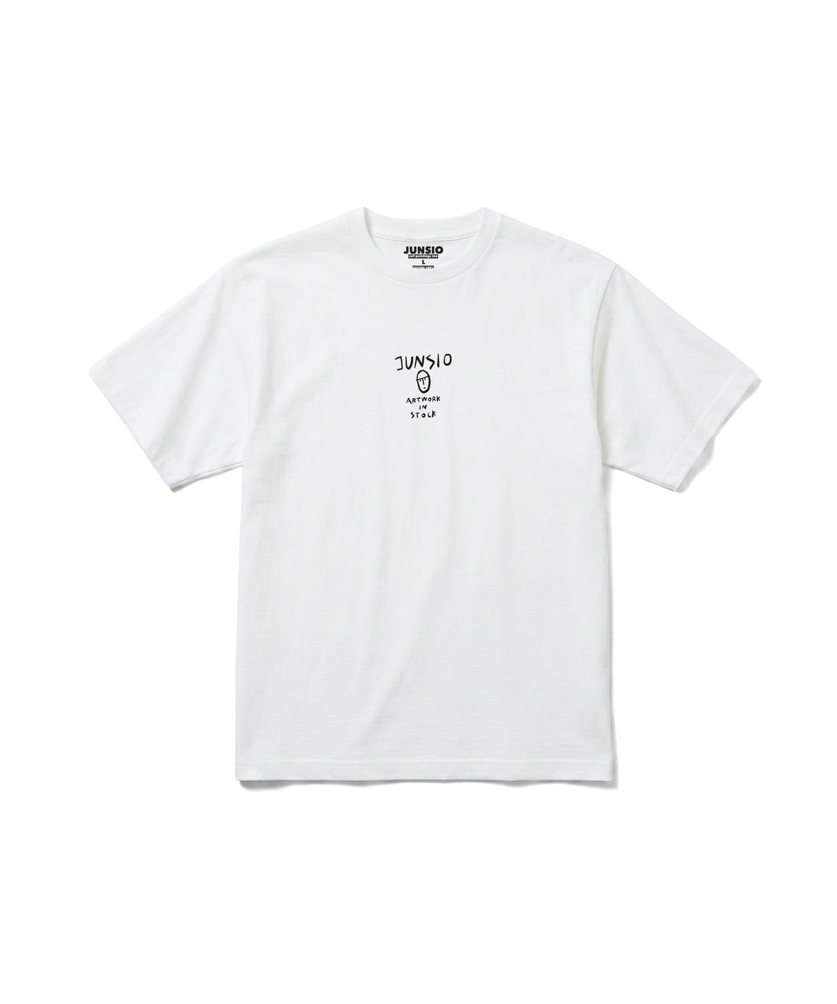 준시오(JUNSIO) WHITE FACE AIS T-SHIRT