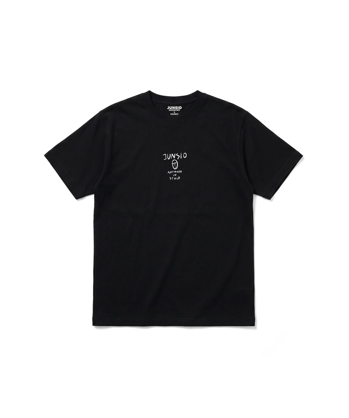 준시오(JUNSIO) BLACK FACE AIS T-SHIRT