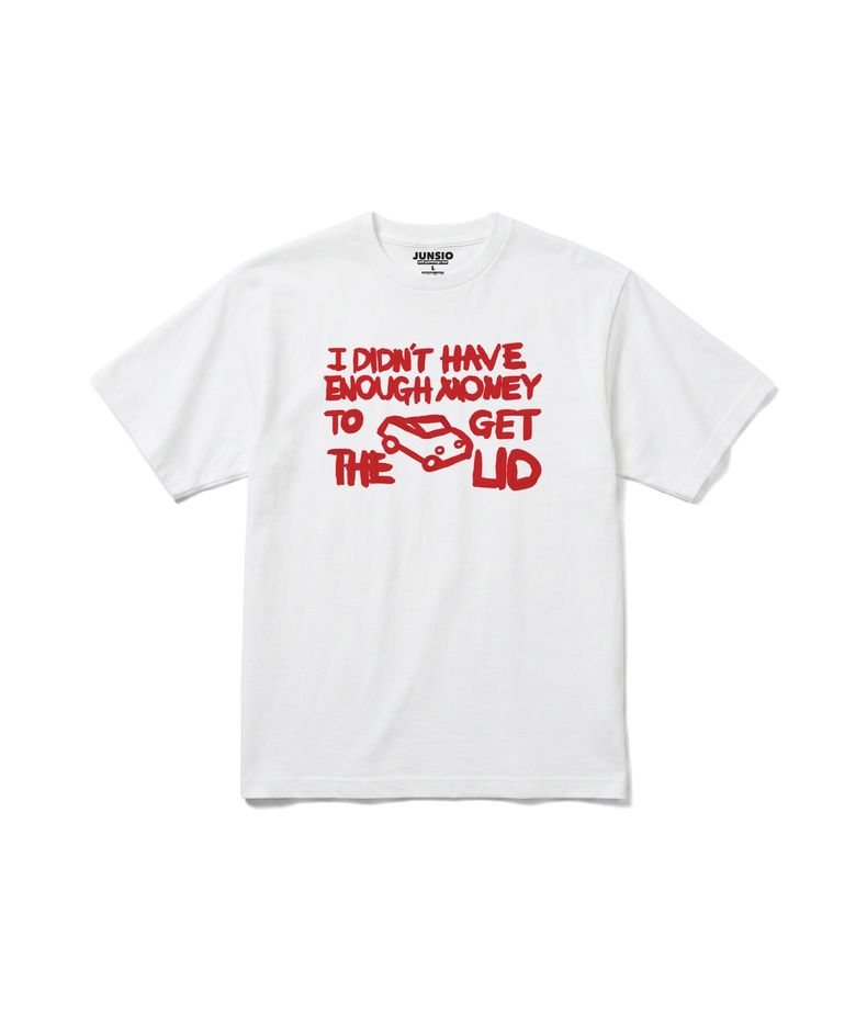 WHITE LID T-SHIRT