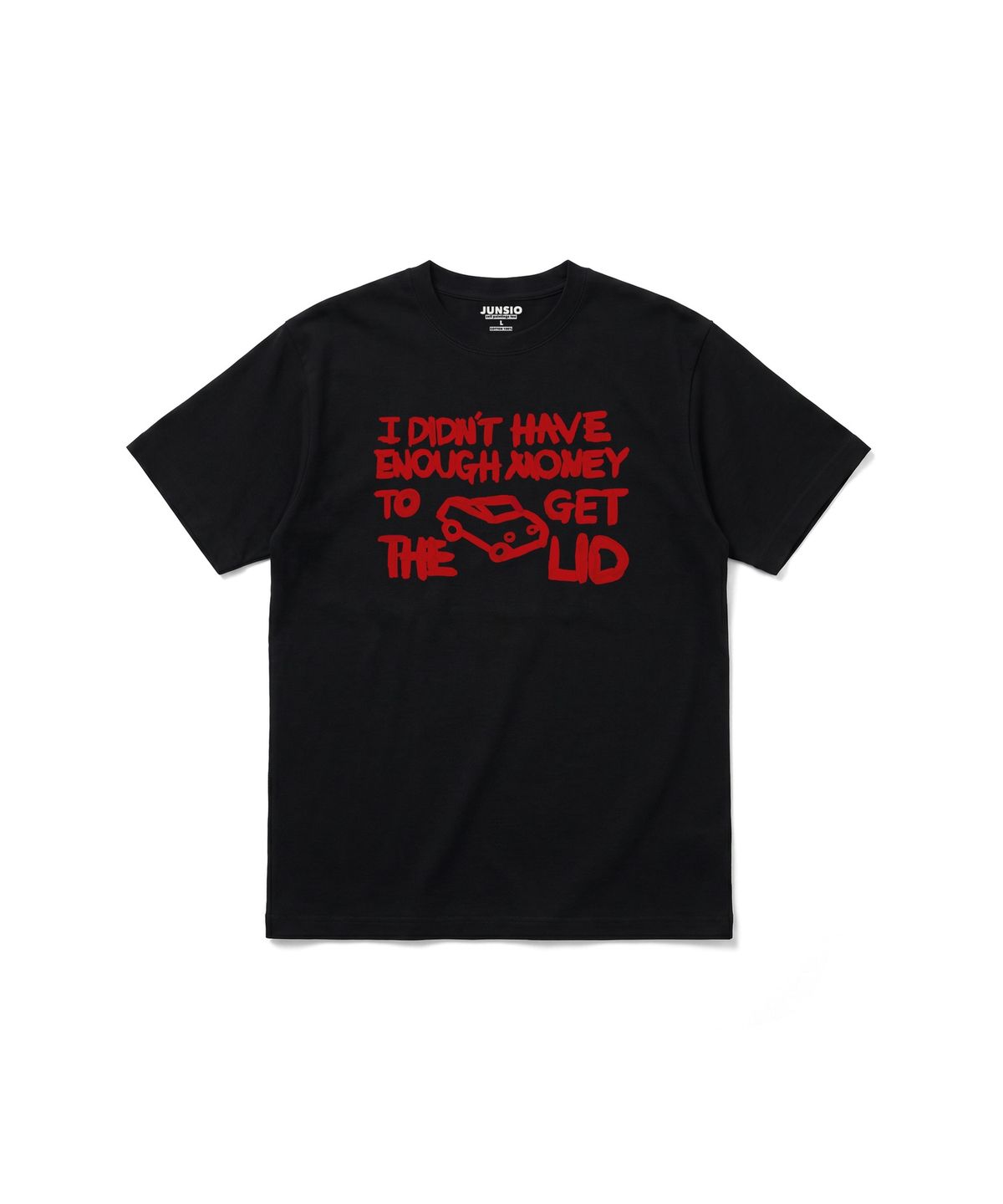 준시오(JUNSIO) BLACK LID T-SHIRT