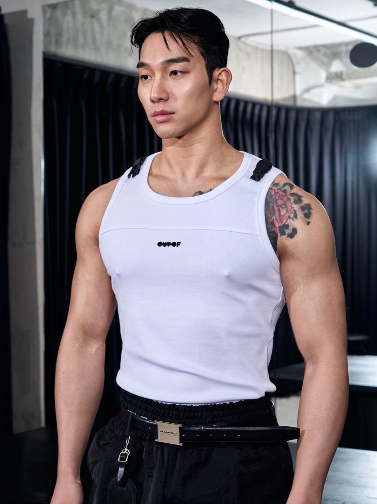 아웃오브(OUTOF) Shoulder Buckle Sleeveless [25 S/S]