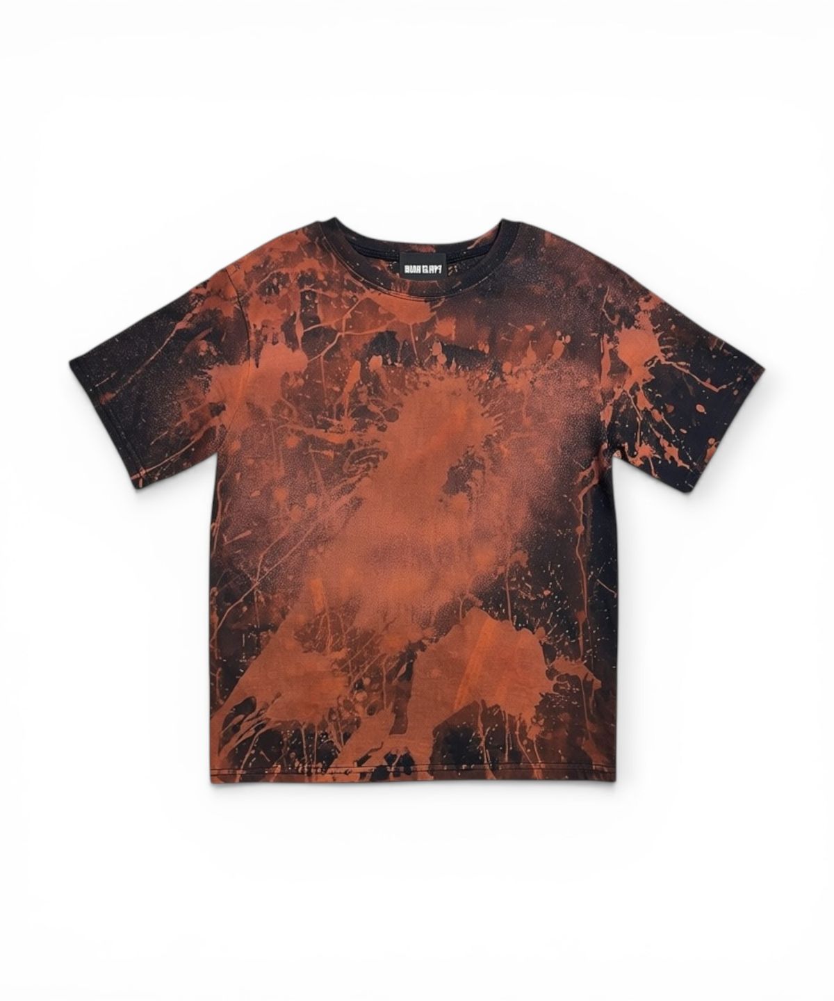 본슬리피(BORN SLIPPY) Addicted Splash Washed Tee (Midnight Blueberry)