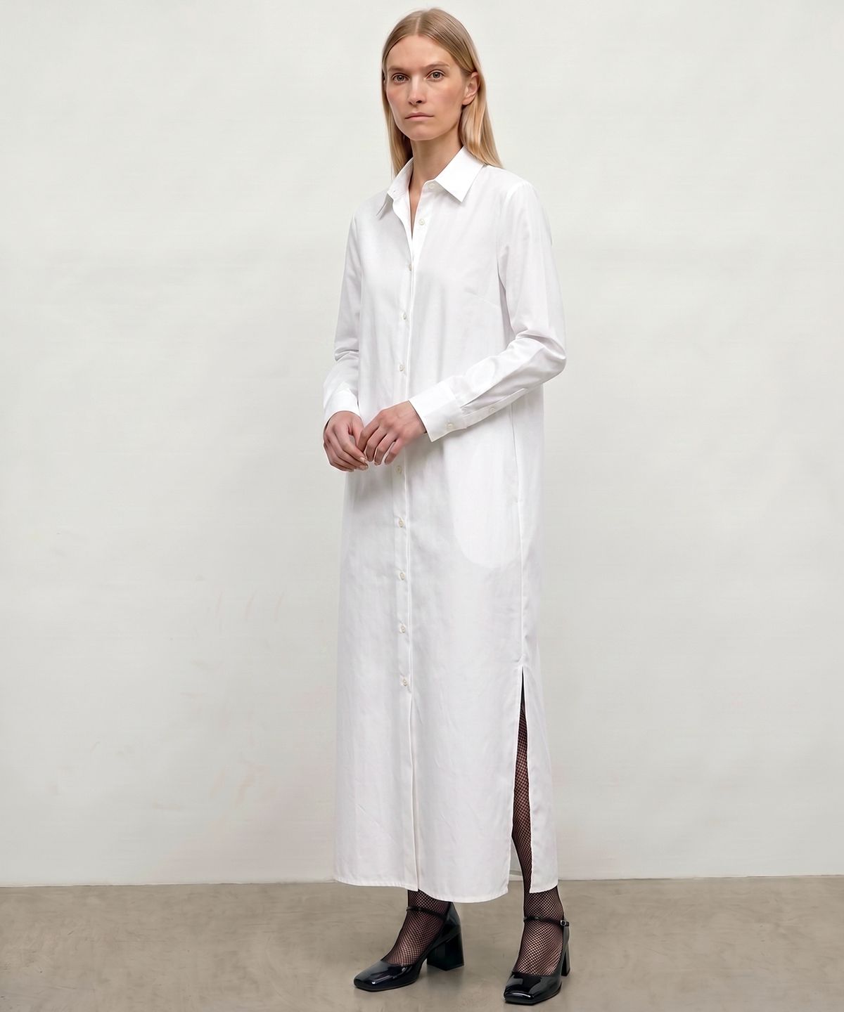 킴도(KIMDOH) Rovel Shirt Dress / Ivory
