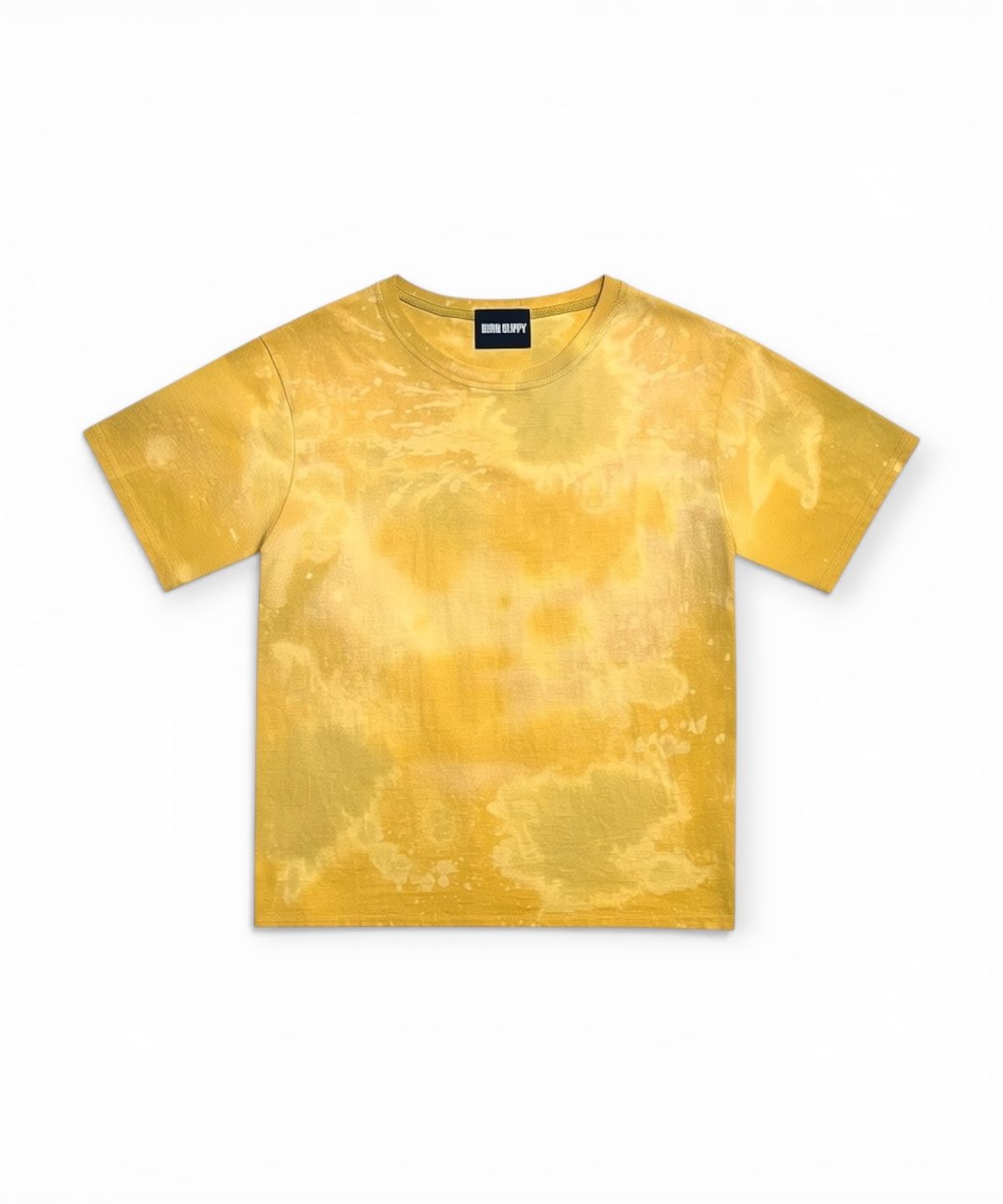 본슬리피(BORN SLIPPY) Addicted Splash Washed Tee (Pineapple Crush)