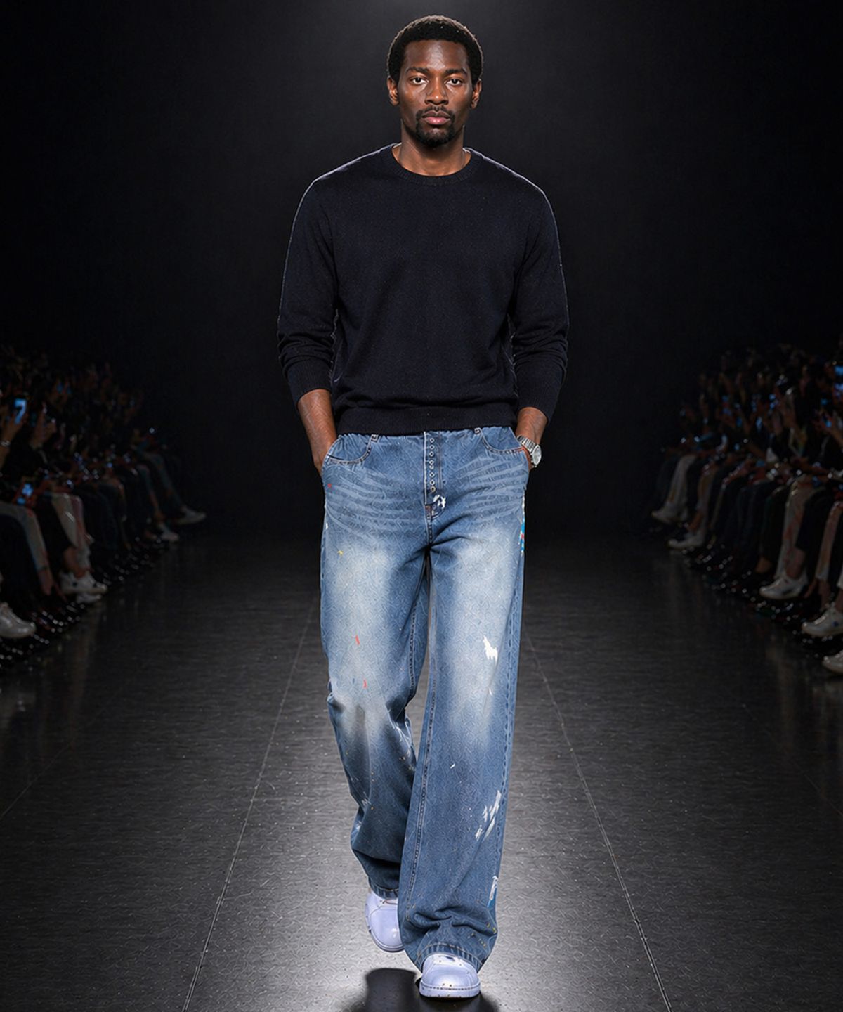 스트라이크(STRIKE) Engineered Trace Flare Denim