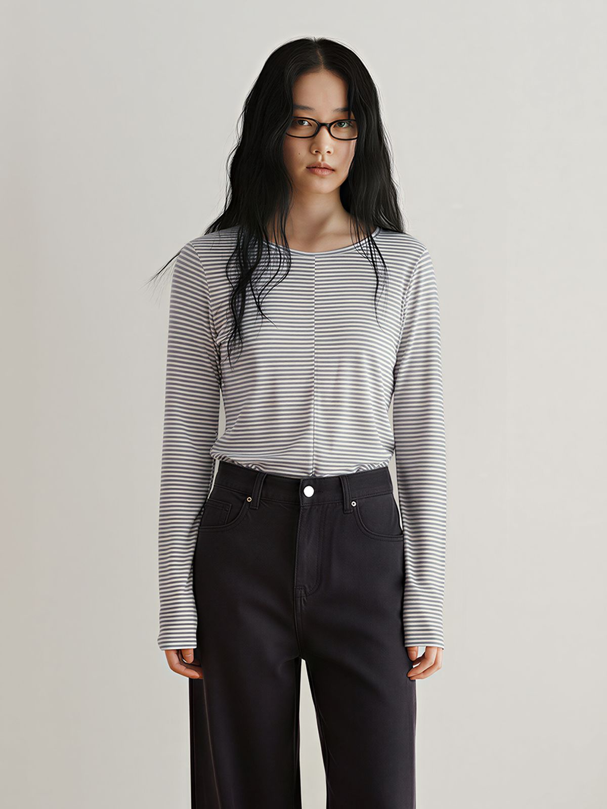 헌치(HUNCH) Stripe Jersey-Tee (2color)