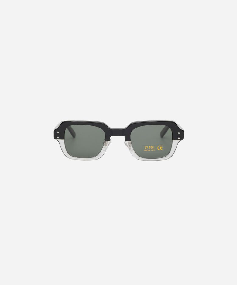 USS S9 Eyewear Frame - Frame : BlackXClear / Lens : Grey