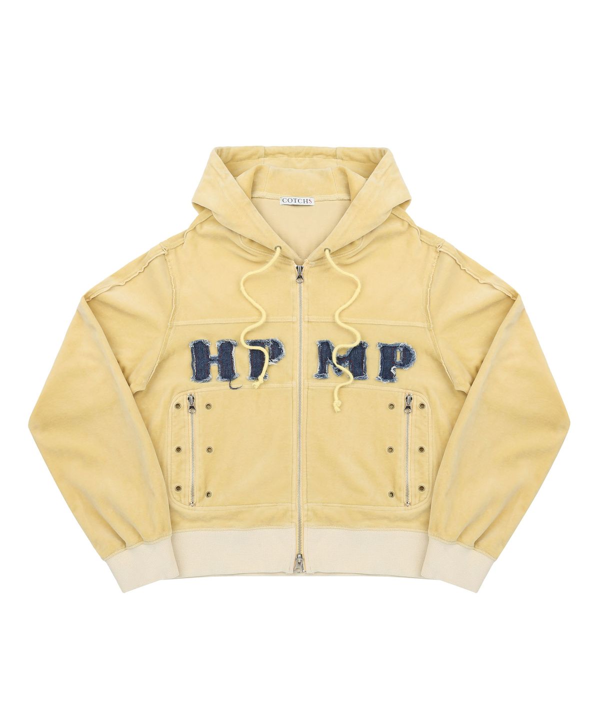 카치스(COTCHS) HP/MP Hooded Zip-up-yellow