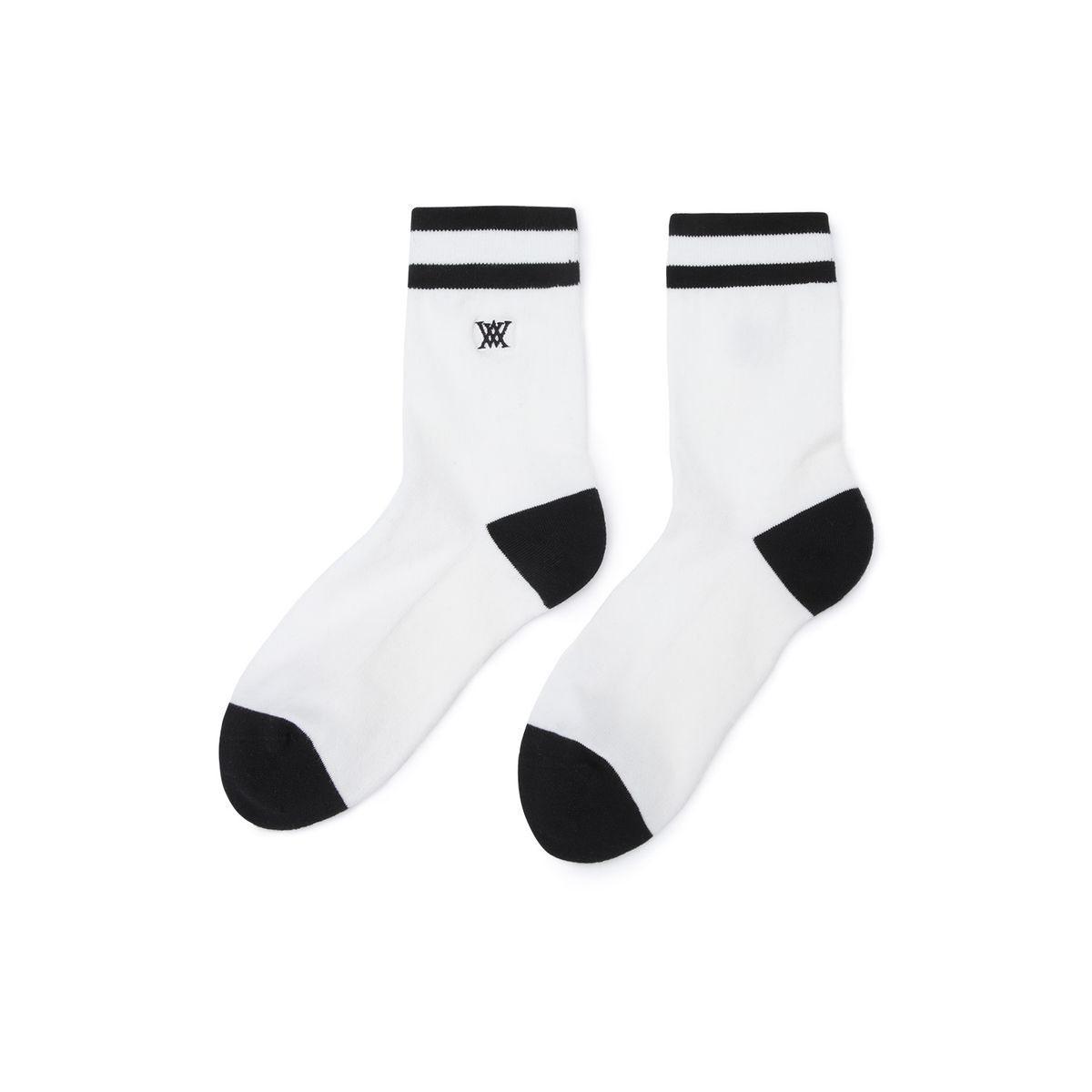 어뉴골프(ANEW GOLF) [ONLINE EXCLUSIVE] WOMEN MIDDLE SOCKS_WH