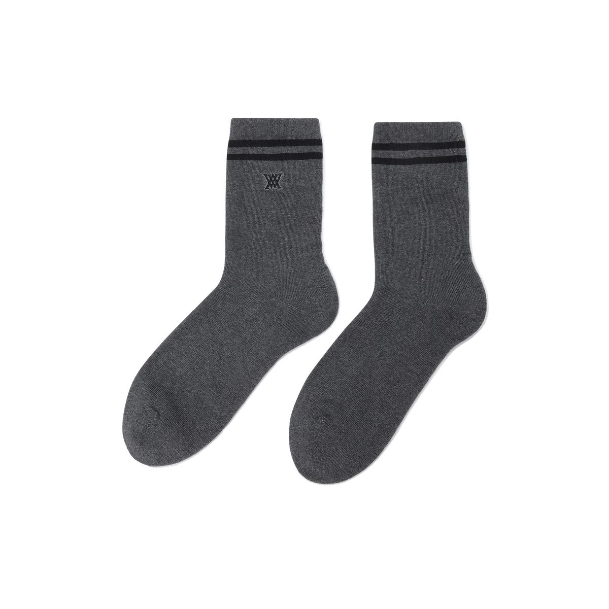 어뉴골프(ANEW GOLF) [ONLINE EXCLUSIVE] MEN MIDDLE SOCKS_DG