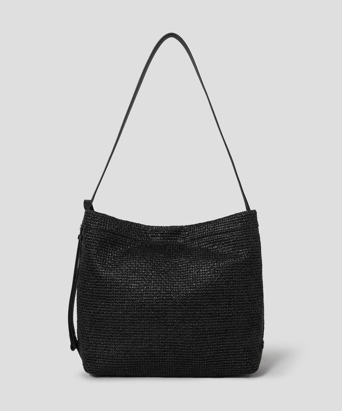 빈폴 액세서리(BEANPOLE ACCESSORY) 라피아 숄더백  블랙