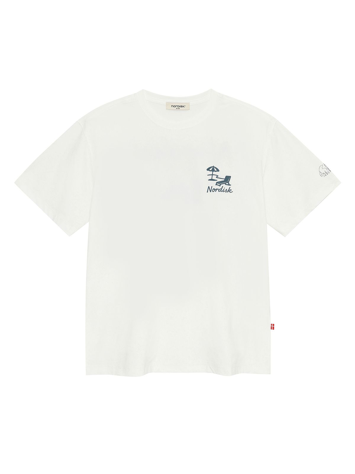 노르디스크(NORDISK) 페리어 바캉스 그래픽 티셔츠 - U_Off White