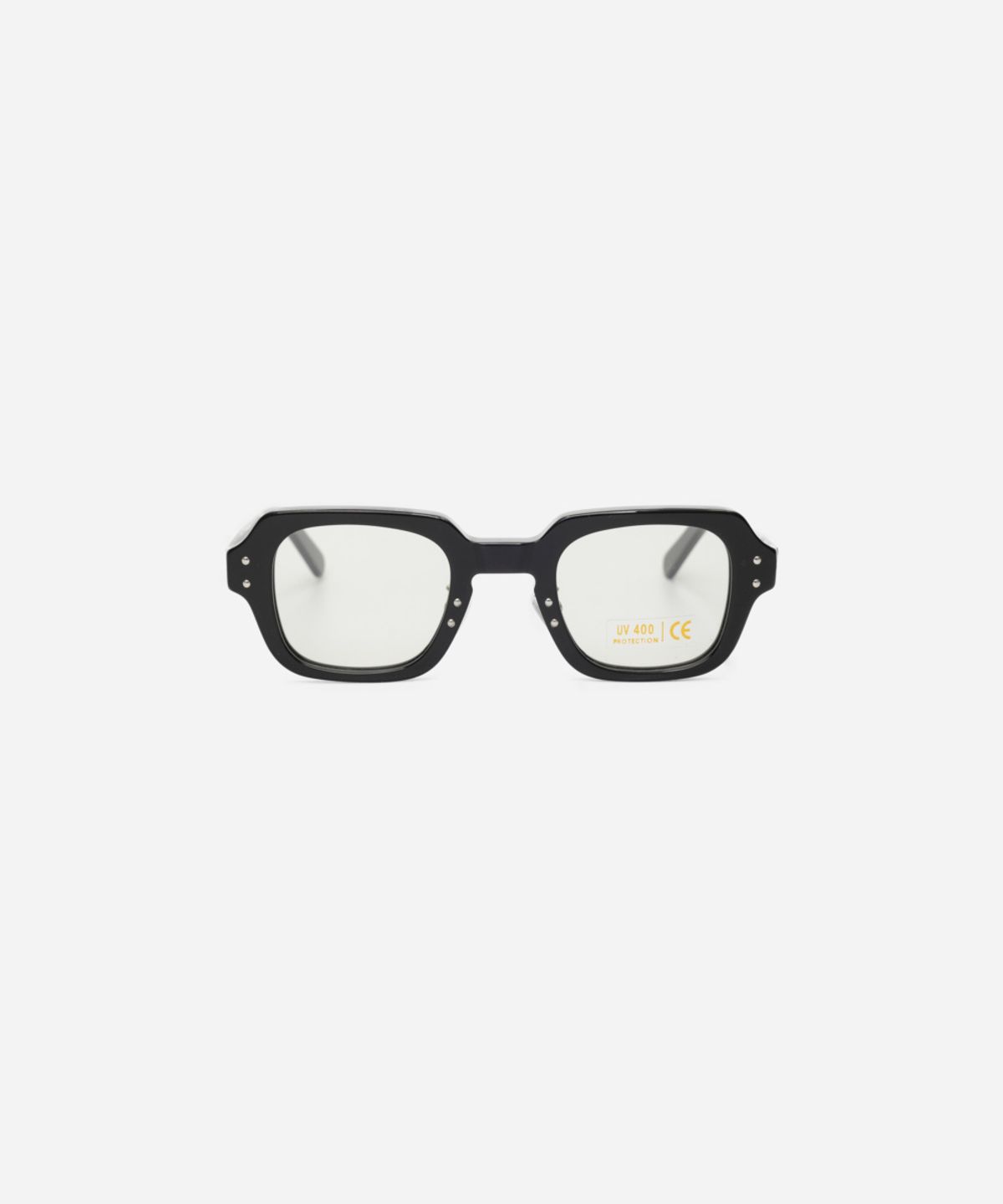와이엠씨엘케이와이(YMCL KY) USS S9 Eyewear Frame - Frame : PBlack / Lens : Clear