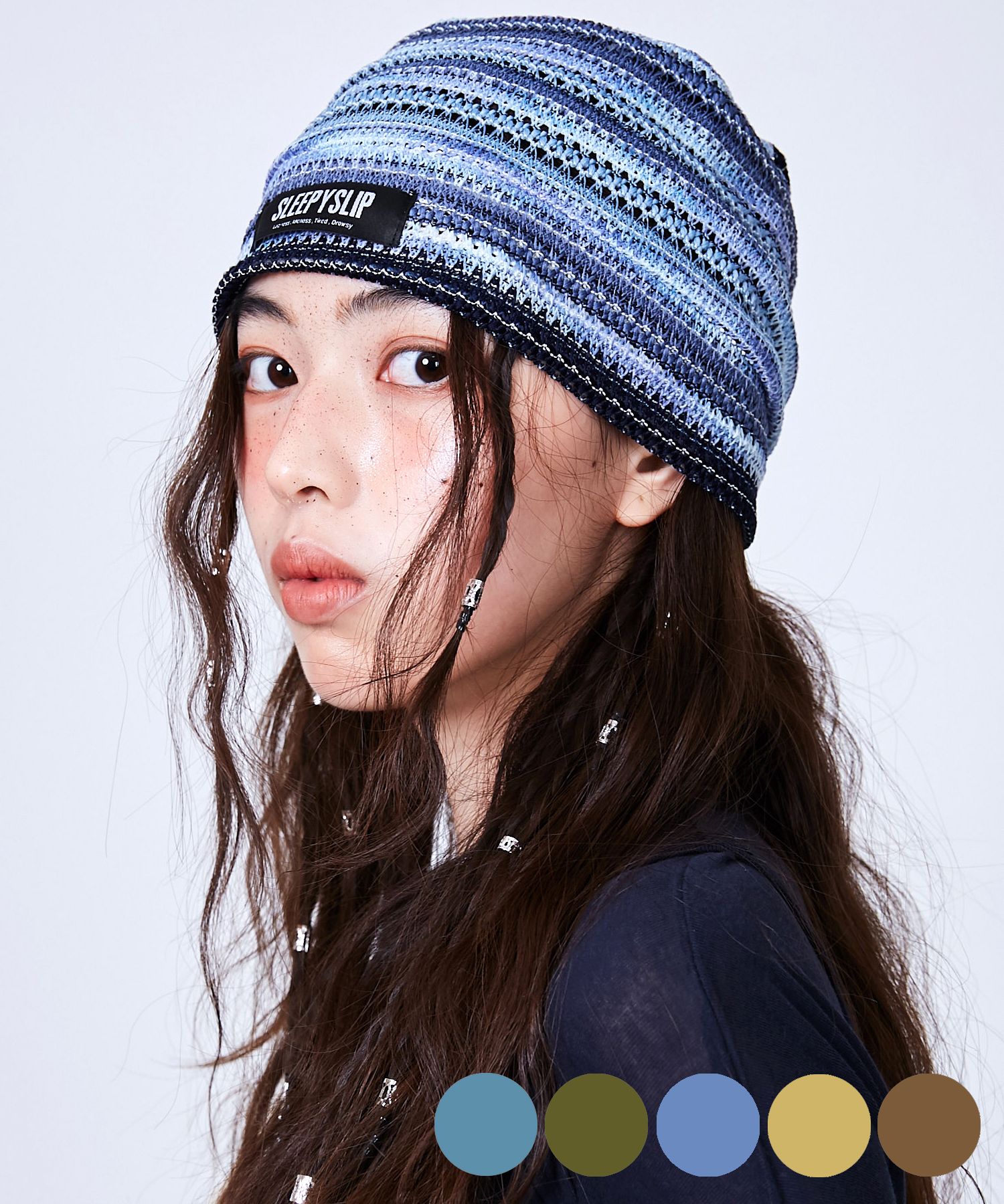 GAC035 빈티지 써머 후드 바라클라바 (BLACK) source detail 77
