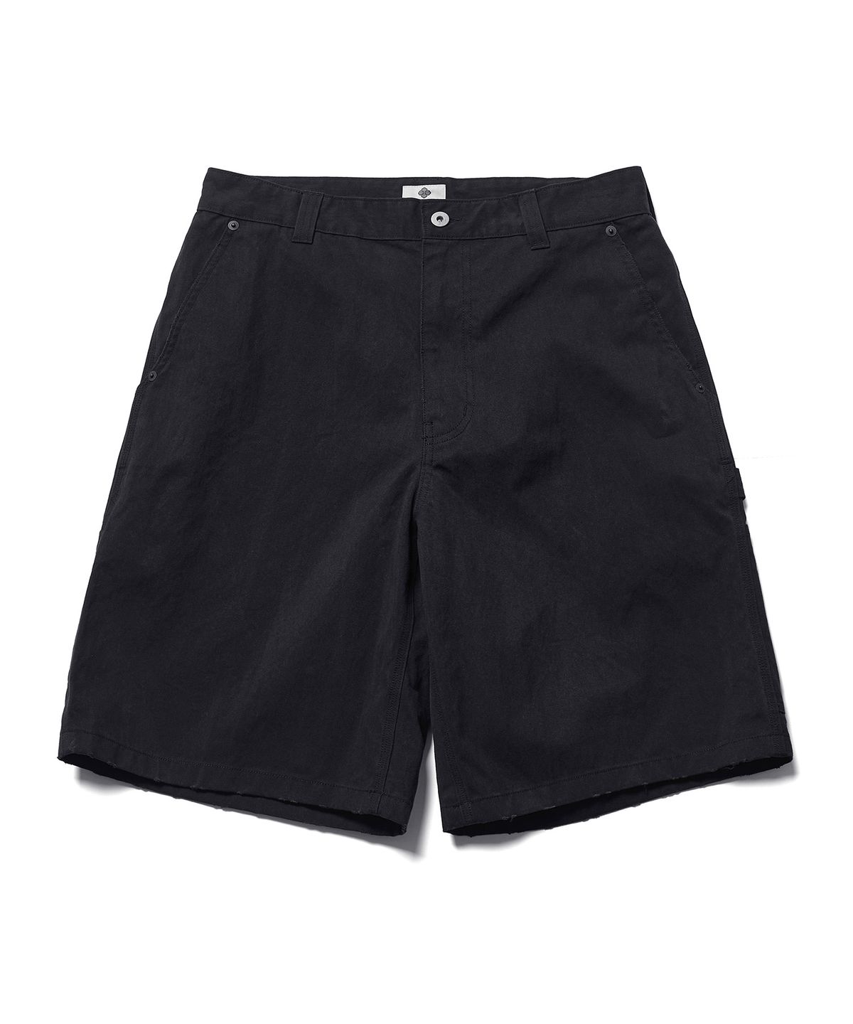 에스파이(ESFAI) CARPENTER BERMUDA SHORTS (BLACK)