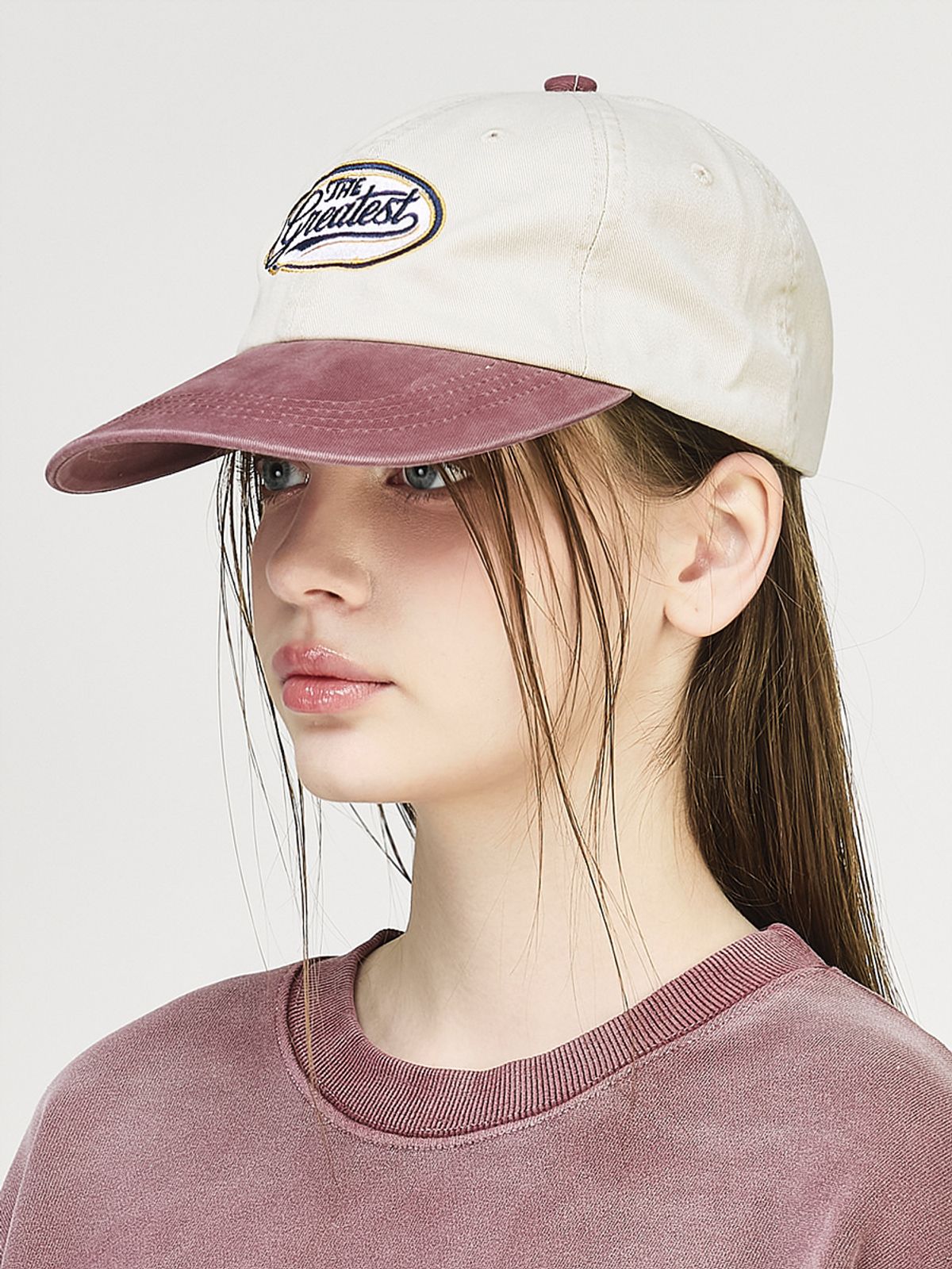 그레이티스트(THE GREATEST) GT Two-tone Ballcap Pink