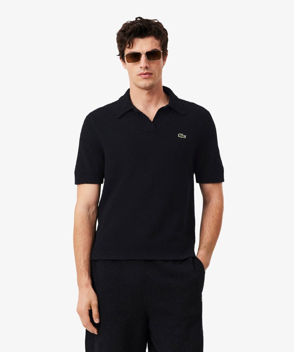 라코스테(LACOSTE) 남성 부클 폴로 스웨터 AH0618-56G 350