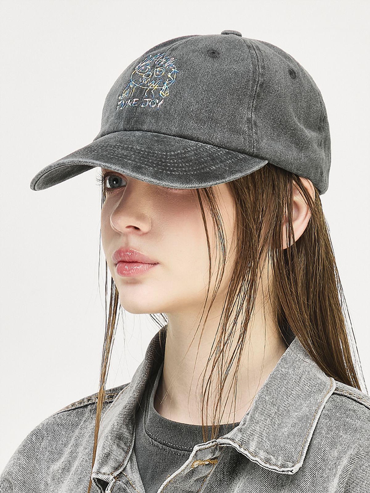 그레이티스트(THE GREATEST) Pure Joy Ballcap Dark Gray