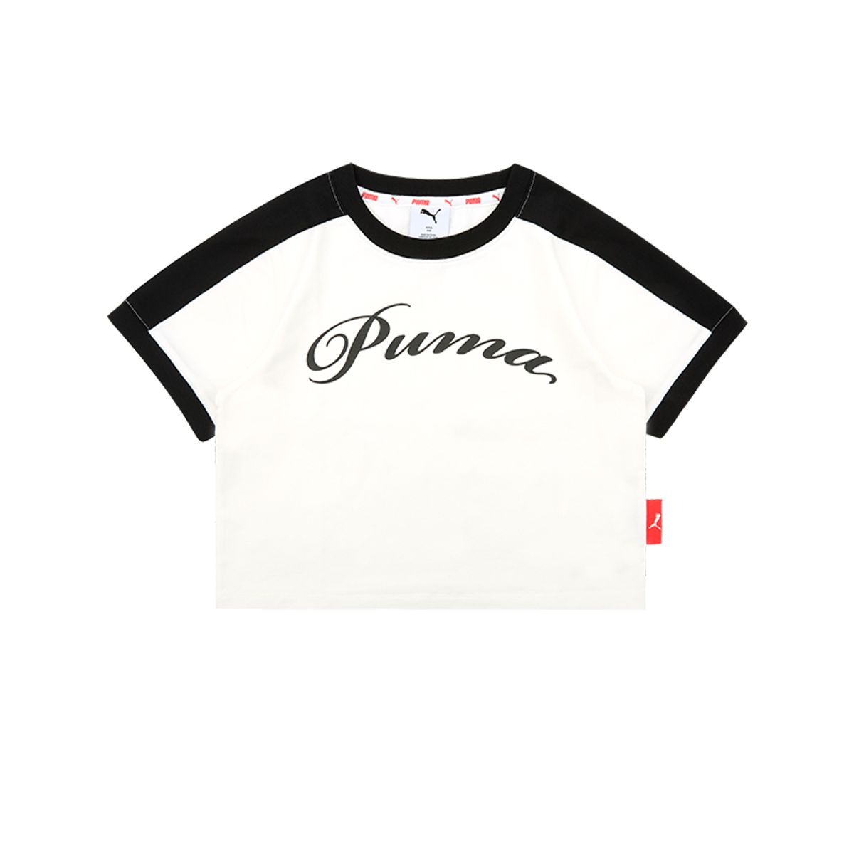 푸마 키즈(PUMA KIDS) 여아 트랙 링거 반팔티_PK62TL405