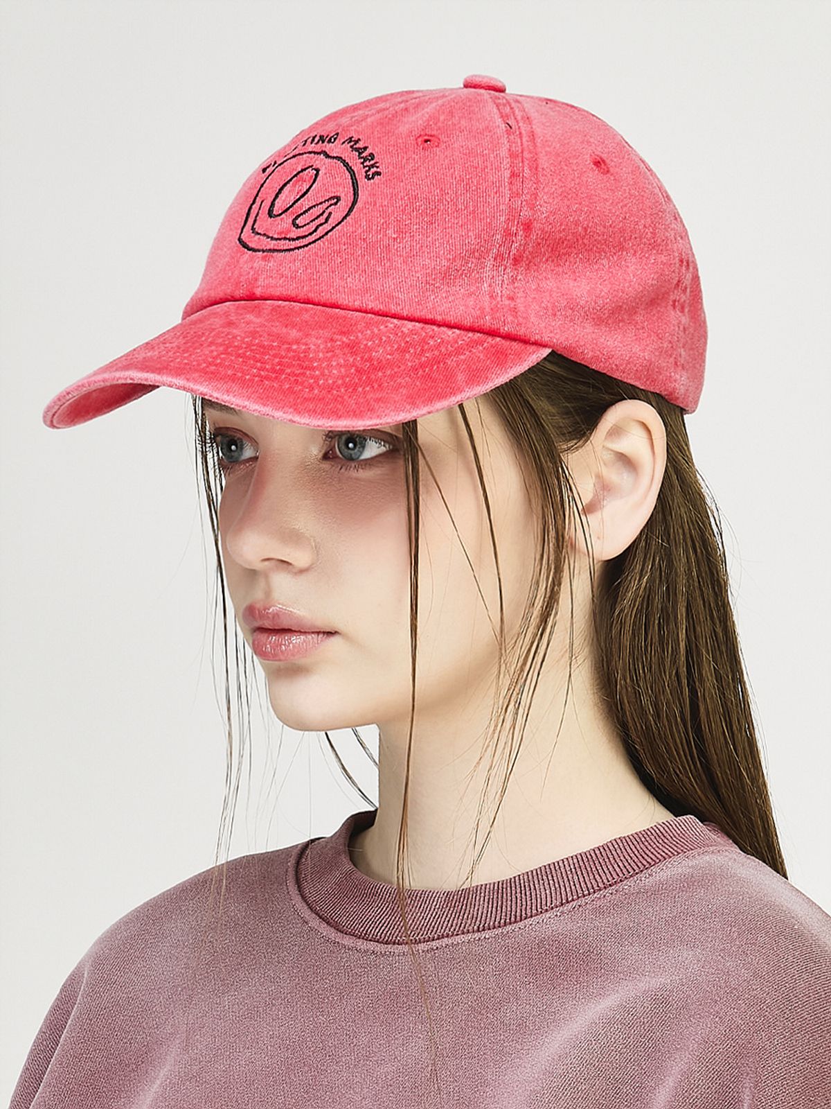 그레이티스트(THE GREATEST) Mark Ballcap Red