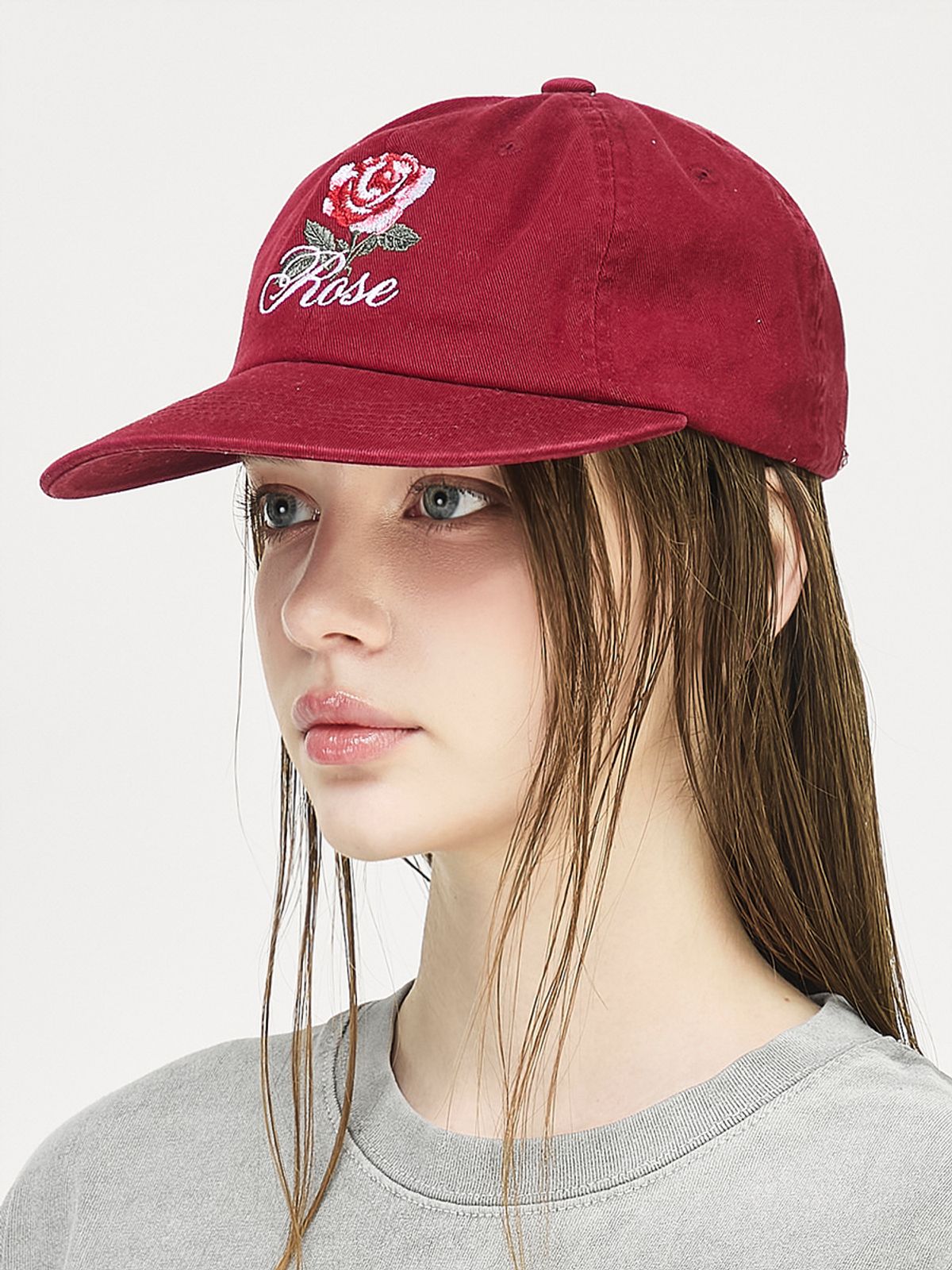 그레이티스트(THE GREATEST) Rose Ballcap Burgundy