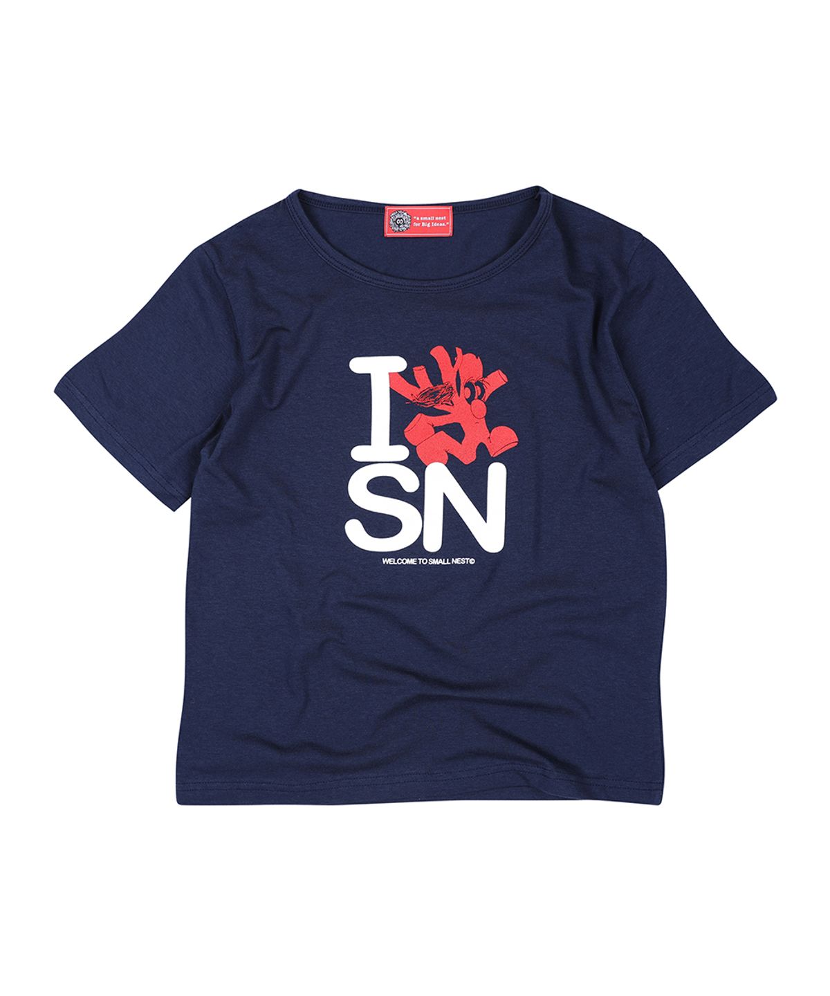 스몰네스트(SMALL NEST) I Love SN Tee (Navy)